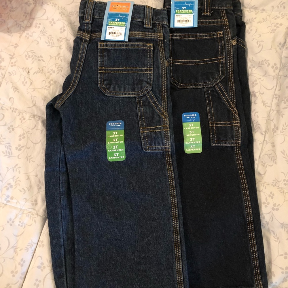 2 pair carpenter jeans